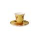Šálek a podšálek Slunečnice, 100 ml / 12 cm, jemný kostní porcelán, V. van Gogh, Goebel