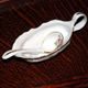 Sauce boat small 50 ml, Thun 1794 Carlsbad porcelain, BERNADOTTE Meissen Rose