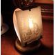 Lampa, stínítko - kočka 18 cm, Porcelánové figurky Gläserne Porzellanmanufaktur