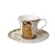 Šálek a podšálek Polibek, 200 ml / 15,5 cm, jemný kostní porcelán, G. Klimt, Goebel
