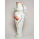 Váza s broskvemi, vysoká 49 cm, Porcelánové vázy Duchcov