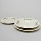 Talířová sada pro 6 osob, Thun 1794, karlovarský porcelán, BERNADOTTE ivory + kytičky