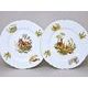 Sada 6 talířů mělkých 27 cm, Thun 1794, karlovarský porcelán, BERNADOTTE myslivecká