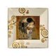 Sada dárková Polibek (miska, klíčenka, dóza), G. Klimt, porcelán, kov, Goebel