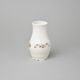 Váza 115 mm, Thun 1794, karlovarský porcelán, BERNADOTTE ivory + kytičky