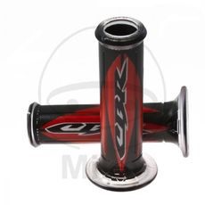 Rukojeti JMP Honda CBR 1687-C2R červeno/černo/bílé D.22 mm. L.120 mm open