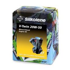 VARIKLIO TEPALAS SILKOLENE V-TWIN 20W-50 MINERAL 601452789 4 L