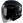JET helmet AXXIS MIRAGE SV ABS solid black matt, XL dydžio