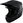 MX helmet AXXIS WOLF ABS solid black matt, M dydžio
