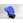 Windshield PUIG RAFALE 6409A, mėlynos spalvos