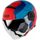 JET helmet AXXIS RAVEN SV ABS milano matt blue red, XS dydžio