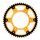 Rear sprocket SUPERSPROX STEALTH RST-990:52-GLD, aukso spalvos 52T, 520