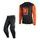 Set of MX pants and MX jersey YOKO TRE+SCRAMBLE black; black/orange 32 (M)