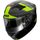 FULL FACE helmet AXXIS GP RACER SV FIBER tech matt fluor yellow, XXL dydžio