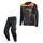 Set of MX pants and MX jersey YOKO TRE+KISA black; black/orange 28 (S)