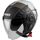 JET helmet AXXIS METRO ABS metro b2 gloss grey, L dydžio