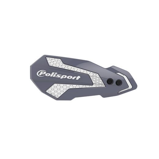 RANKŲ APSAUGOS POLISPORT MX FLOW 8308200052 GREY/WHITE WITH MOUNTING SYSTEM