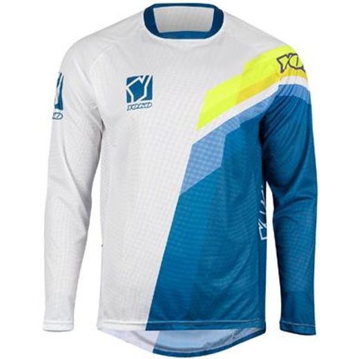 MX JERSEY KIDS YOKO VIILEE WHITE / BLUE / YELLOW, L DYDŽIO