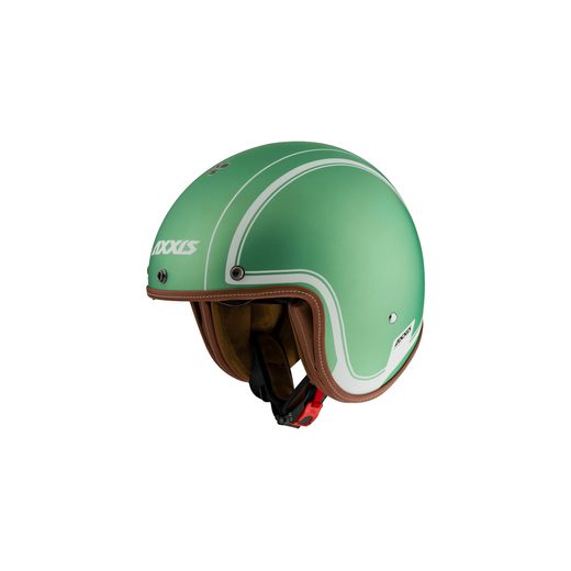 JET HELMET AXXIS HORNET SV ABS ROYAL A6 MATT GREEN, S DYDŽIO