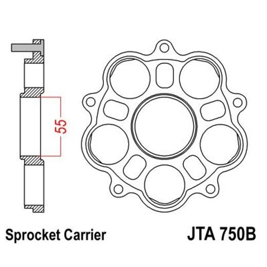 ŽVAIGŽDĖS LAIKIKLIS JT JTA 750B