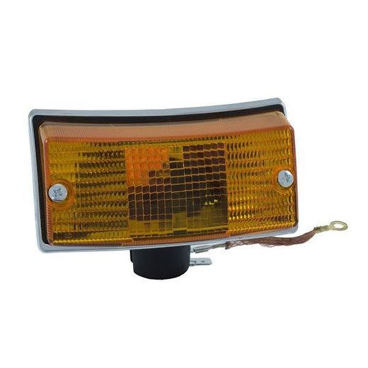 POSŪKIO ŽIBINTAS SIEM 246480460 ORANGE - CHROMED FRONT-RIGHT