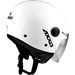 JET HELMET AXXIS SQUARE SOLID GLOSS PEARL WHITE, M DYDŽIO