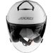 JET HELMET AXXIS MIRAGE SV ABS SOLID WHITE GLOSS, L DYDŽIO