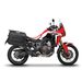 COMPLETE SET OF BLACK SIDE ALUMINUM CASES 36L / 47L SHAD TERRA BLACK INCLUDING MOUNTING KIT SHAD HONDA CRF 1000 AFRICA TWIN