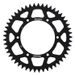 REAR ALU SPROCKET SUPERSPROX RAL-808:49-BLK, JUODOS SPALVOS 49T, 520