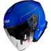 JET HELMET AXXIS MIRAGE SV ABS SOLID A7 MATT BLUE, XL DYDŽIO