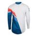 MX JERSEY KIDS YOKO VIILEE WHITE / BLUE / FIRE, M DYDŽIO