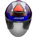 JET HELMET AXXIS MIRAGE SV ABS VILLAGE B7 MATT BLUE, S DYDŽIO