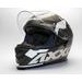 FULL FACE HELMET AXXIS EAGLE SV DIAGON D3 MATT WHITE, S DYDŽIO