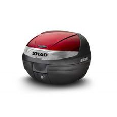 Top case with color cover SHAD SH29, sarkans
