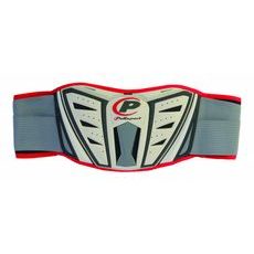MX/Enduro belt POLISPORT MX KIDNEY PLUS L/XL white/grey