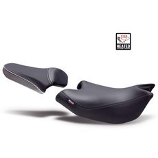 Comfort seat SHAD SHH0N720CNH heated black/grey, grey seams (without logo)