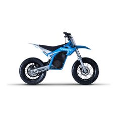 TORROT SUPERMOTO TWO BĒRNU ELEKTRISKAIS MOTOCIKLS, 6-11 GADI, BALTS/ZILS BĒRNU E-MOTOCIKLS