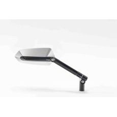 Atpakaļskata spogulis PUIG F1 009ND black / anodized aluminium right (including adapter)
