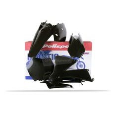 Plastmasas daļu komplekti POLISPORT, melns