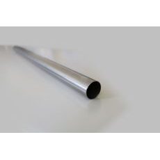 INOX TUBE AII 304 TIG GPR ES.200 BRUSHED STAINLESS STEEL L.100CM D.30MM X 1MM