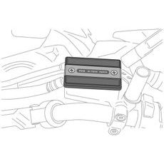 Brake tank cover PUIG 3547A zils