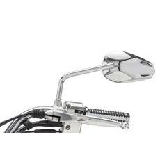Atpakaļskata spogulis CUSTOMACCES BULLET JR0013J stainless steel, pāris