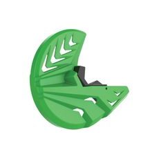 Disc & bottom fork protector POLISPORT PERFORMANCE green 05/black