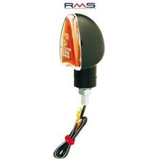 pagrieziena rādītājs RMS 246480090 black look, transparent lens E-mark
