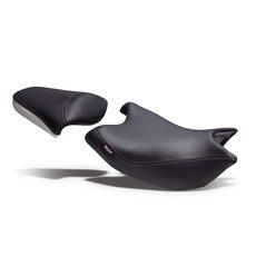 Comfort seat SHAD SHH0NS709CNH heated black/grey, red seams (without logo)
