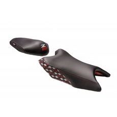 Comfort seat SHAD SHK0Z8309C black/red, red seams