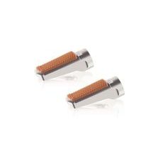 Footpegs without adapters PUIG SPORT VINTAGE 9189P sudraba