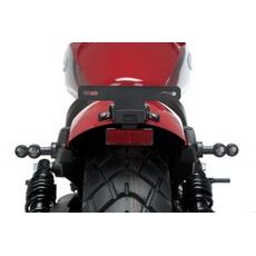 Supports for PUIG turn signal PUIG 9765N, melns aizmugurējais