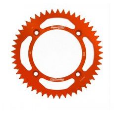 REAR ALU SPROCKET SUPERSPROX RAL-898:49-ORG ORANŽS 49T, 428