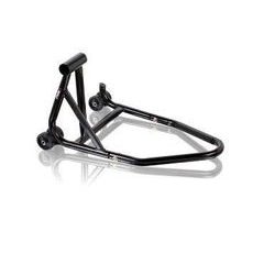 Motorcycle stand PUIG SIDE STAND 7366N, melns left